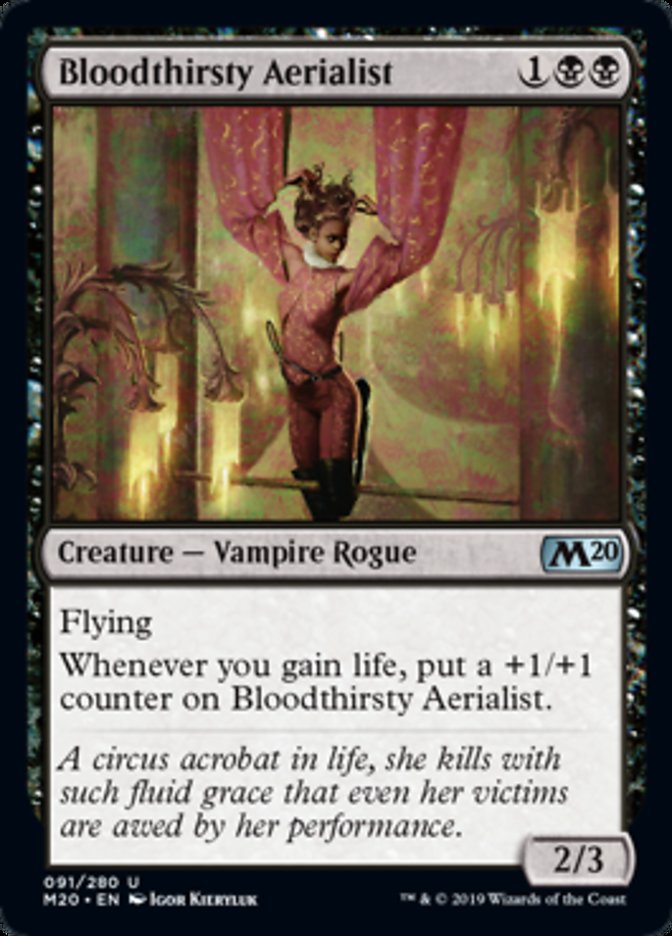 Bloodthirsty Aerialist Magic Core Set 2020