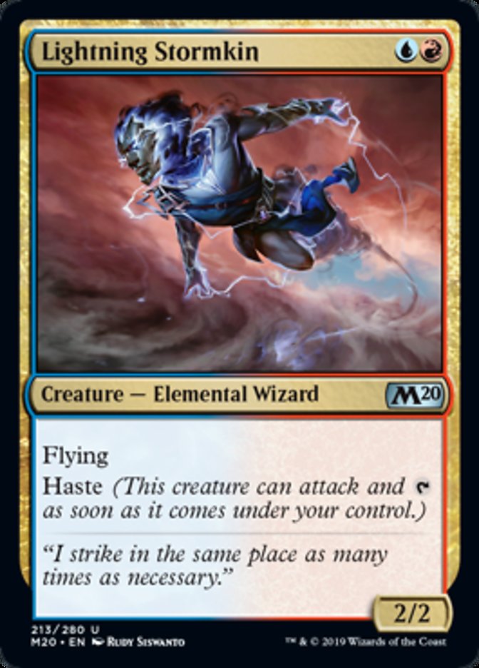Lightning Stormkin Magic Core Set 2020