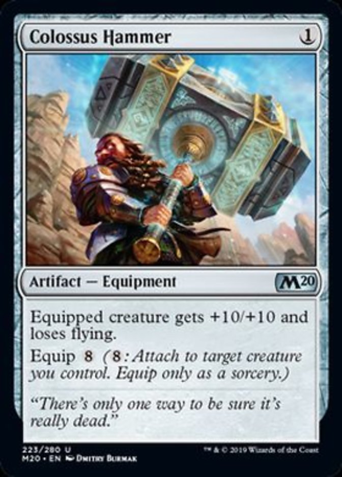 Colossus Hammer Magic Core Set 2020