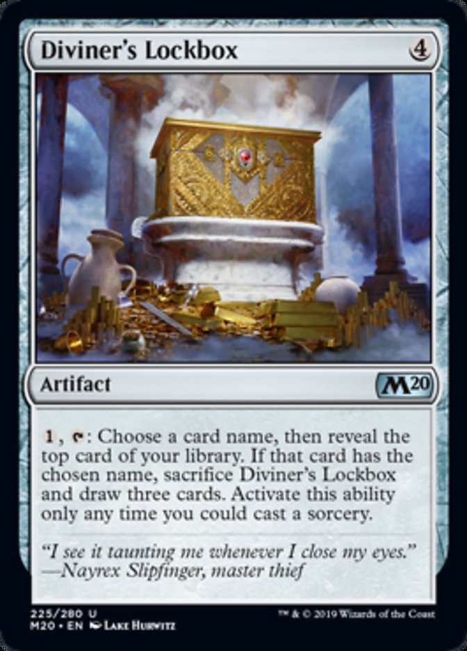 Diviner's Lockbox Magic Core Set 2020