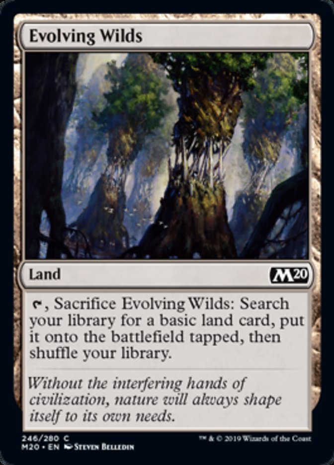 Evolving Wilds Magic Core Set 2020