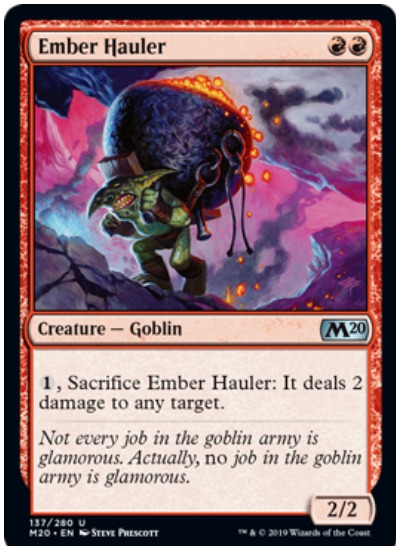 Ember Hauler MTG Core Set 2020 Red