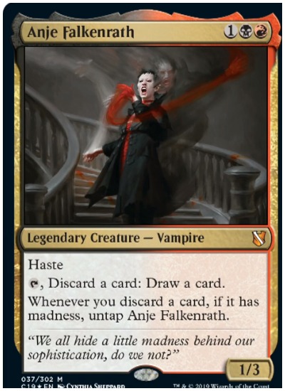 Anje Falkenrath Commander 2019 MTG 