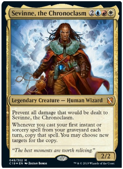 Sevvine, the Chronoclasm Commander 2019 MTG