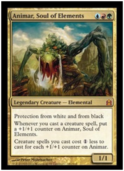 Animar, Soul of Elements Commander 2019 MTG