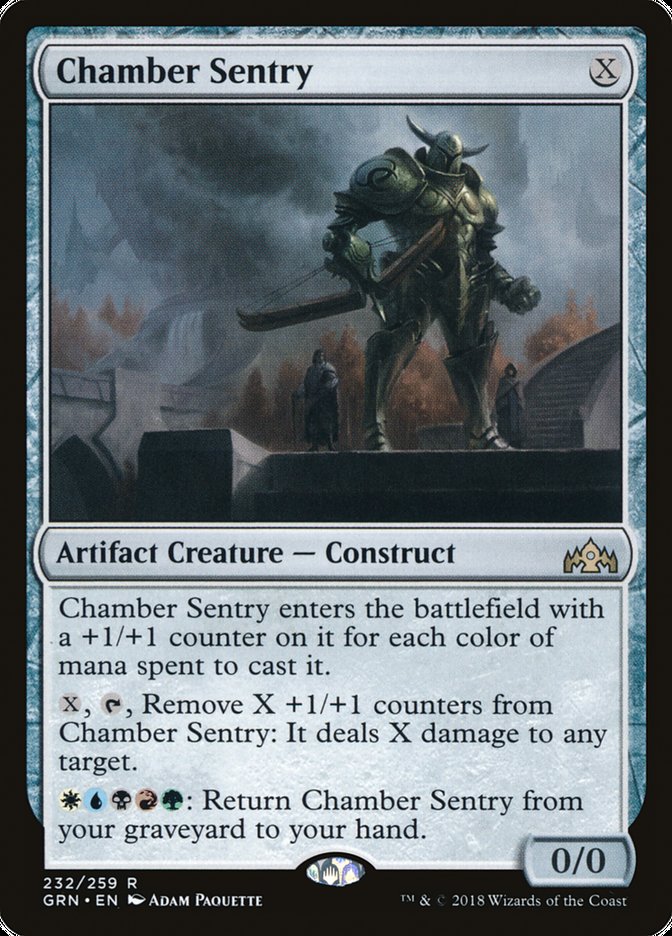 Chamber Sentry Magic Guilds of Ravnica