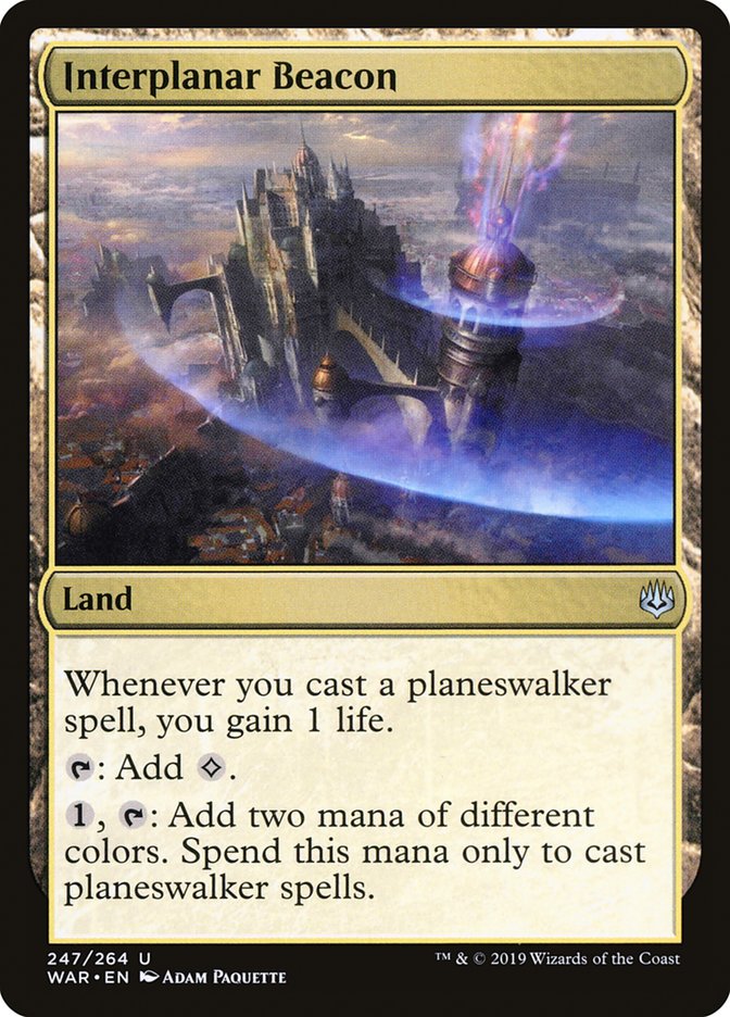 Interplanar Beacon Magic War of the Spark