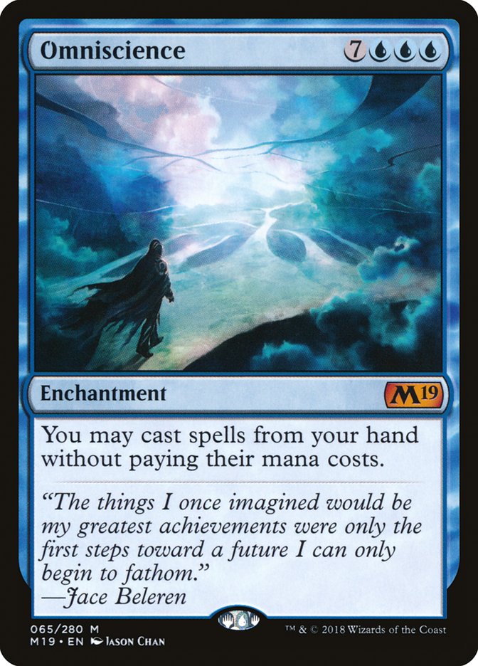 Omniscience Magic Core Set 2019
