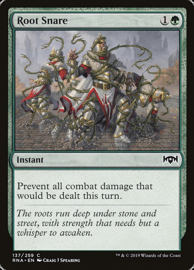 Root Snare Magic Ravnica Allegiance