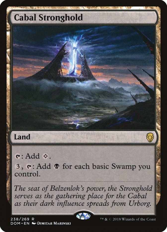 Cabal Stronghold Magic Dominaria