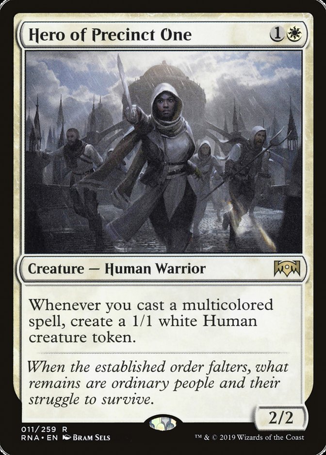 Hero of Precinct One Magic Ravnica Allegiance