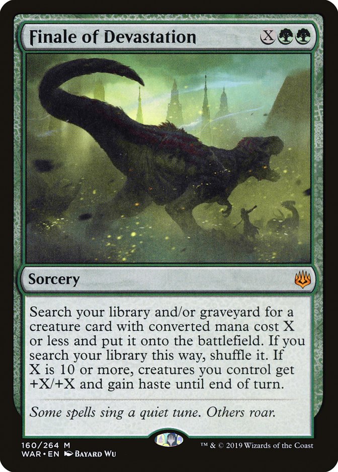 Finale of Devastation Magic War of the Spark