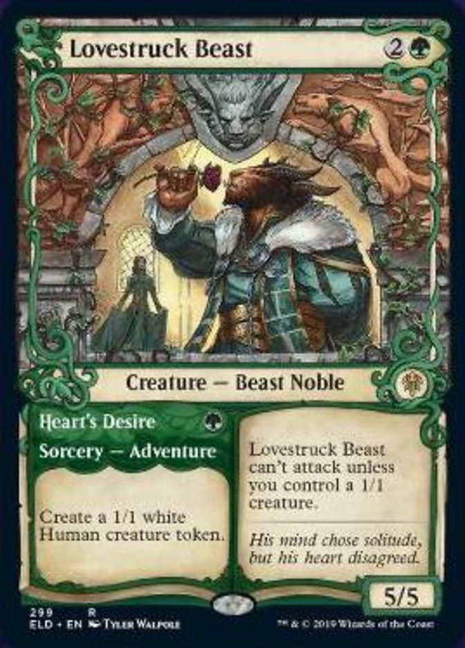 Lovestruck Beast Spoiler Magic Throne of Eldraine