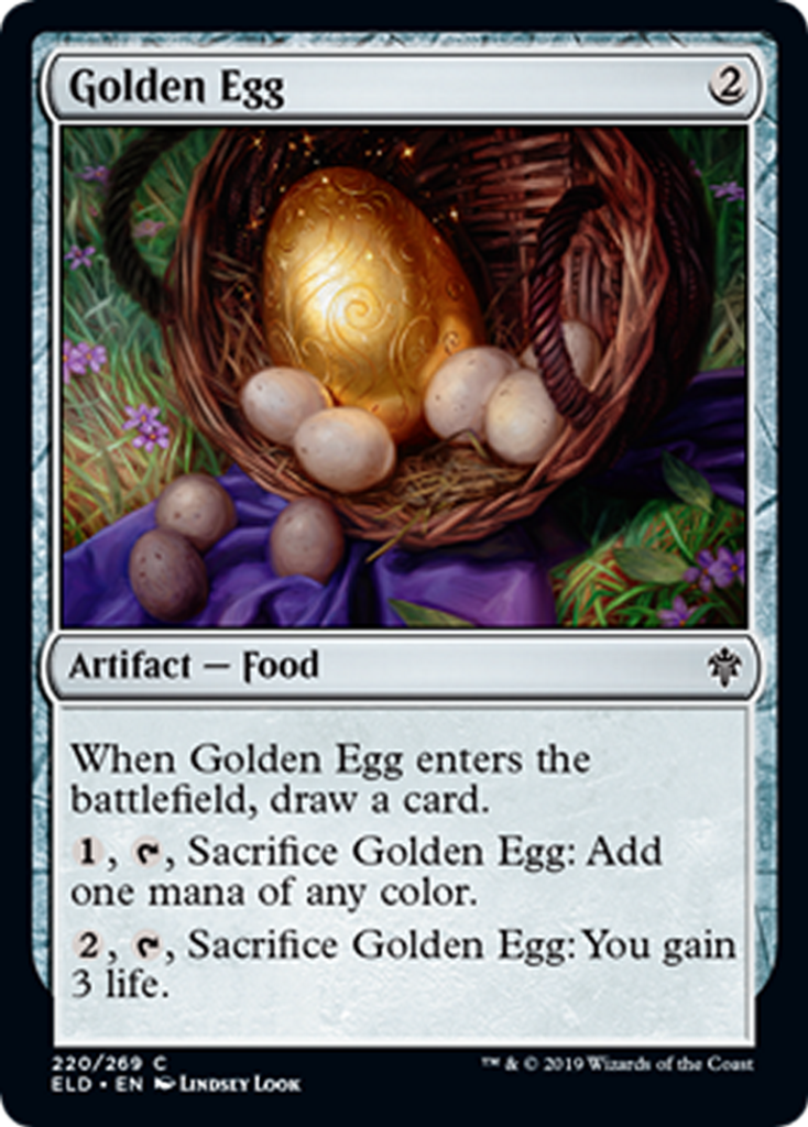 Golden Egg Spoiler Magic Throne of Eldraine