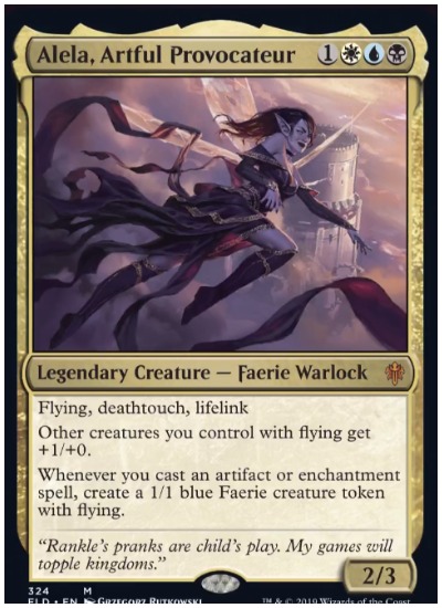 Alela, Artful Provocateur screenshot MTG Brawl