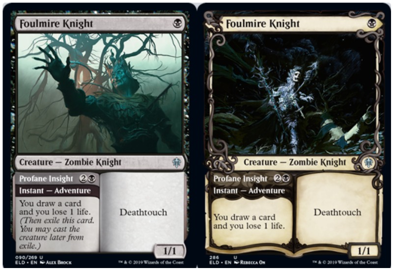 Foulmire Knight MTG Throne of Eldraine