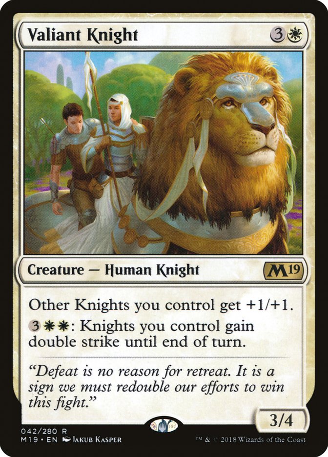Valiant Knight Magic Core Set 2019