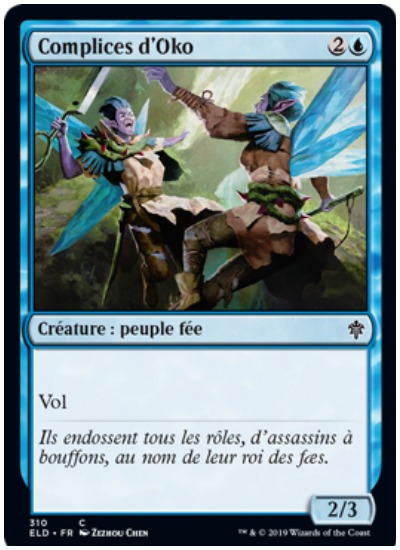 Oko’s Accomplices French MTG Throne of Eldraine