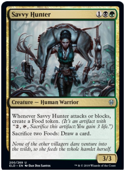 Savvy Hunter MTG Throne of Eldraine