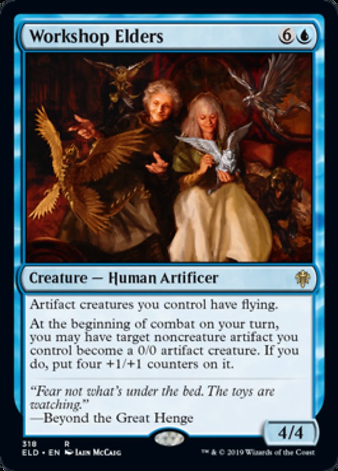 Workshop Elders Spoiler Magic Throne of Eldraine
