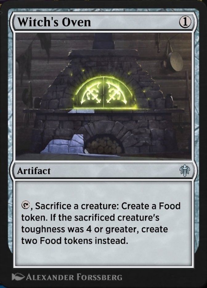 Witch's Oven Spoiler Arena Magic Throne of Eldraine