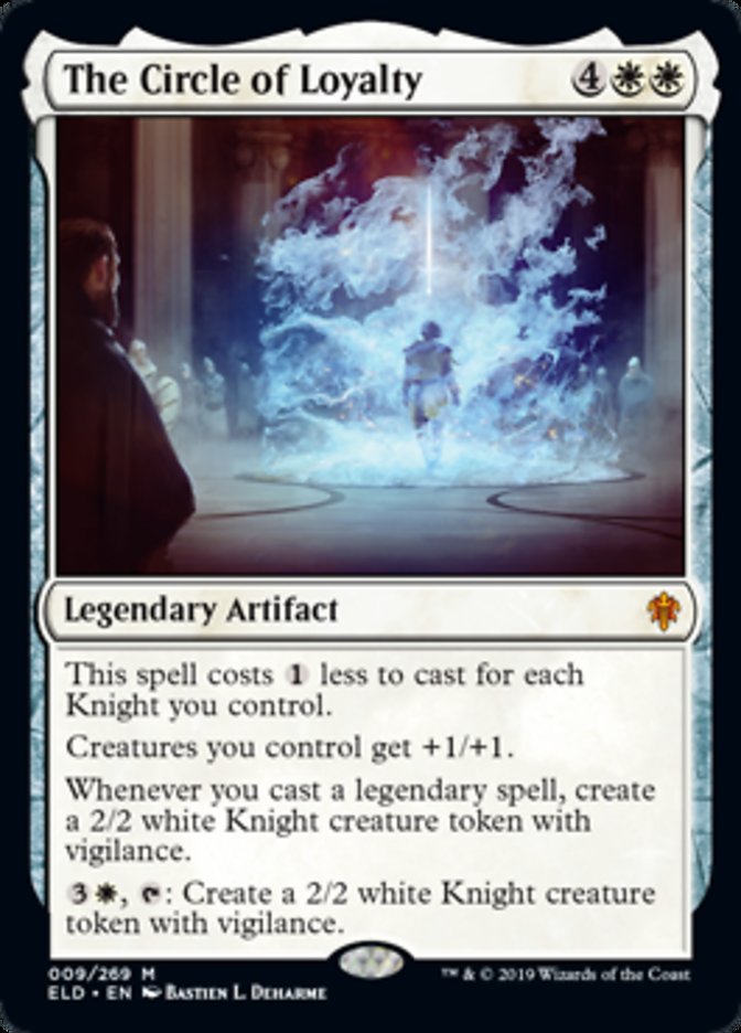 The Circle of Loyalty Spoiler Magic Throne of Eldraine