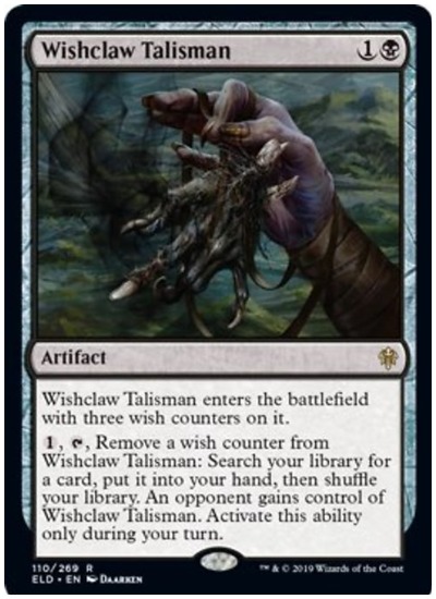 Here S Every MTG Throne Of Eldraine Spoiler From Sept 9 Dot Esports   Wishclaw Talisman MTG Throne Of Eldraine 