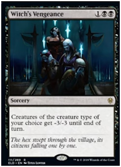 Witch's Vengeance MTG Throne of Eldraine