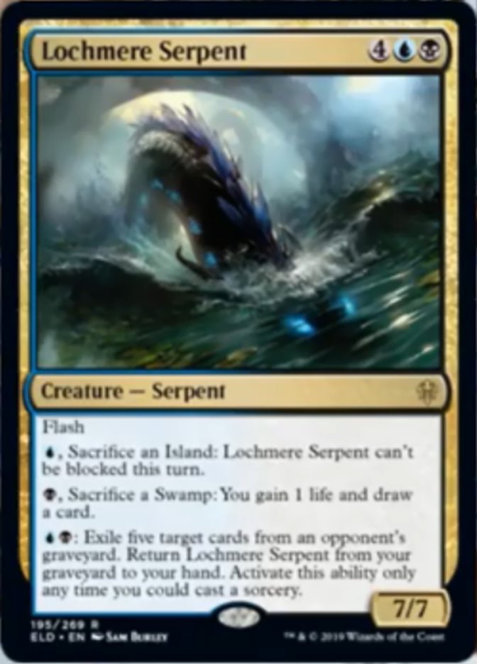 Lochmere Serpent Spoiler Magic Throne of Eldraine