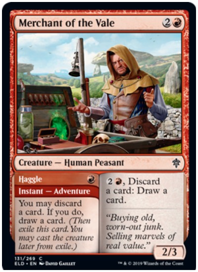 Merchant of the Vale, MTG Throne of Eldraine