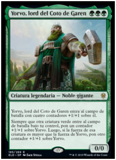 Yorvo, Lord of the Garen Preserve ELD