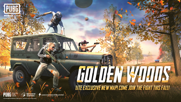 Golden Woods PUBG Mobile Lite
