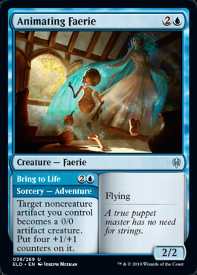 Animating Faerie Magic Throne of Eldraine
