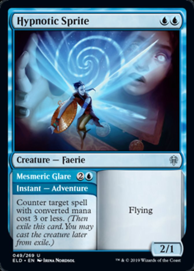 Hypnotic Sprite Magic Throne of Eldraine