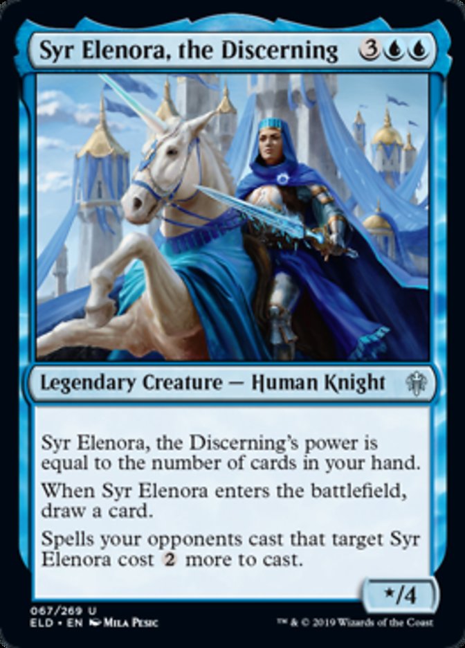 Syr Elenora the Discerning Magic Throne of Eldraine