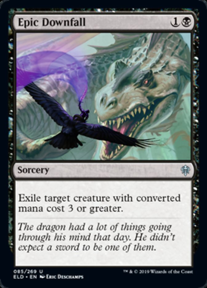 Epic Downfall Magic Throne of Eldraine