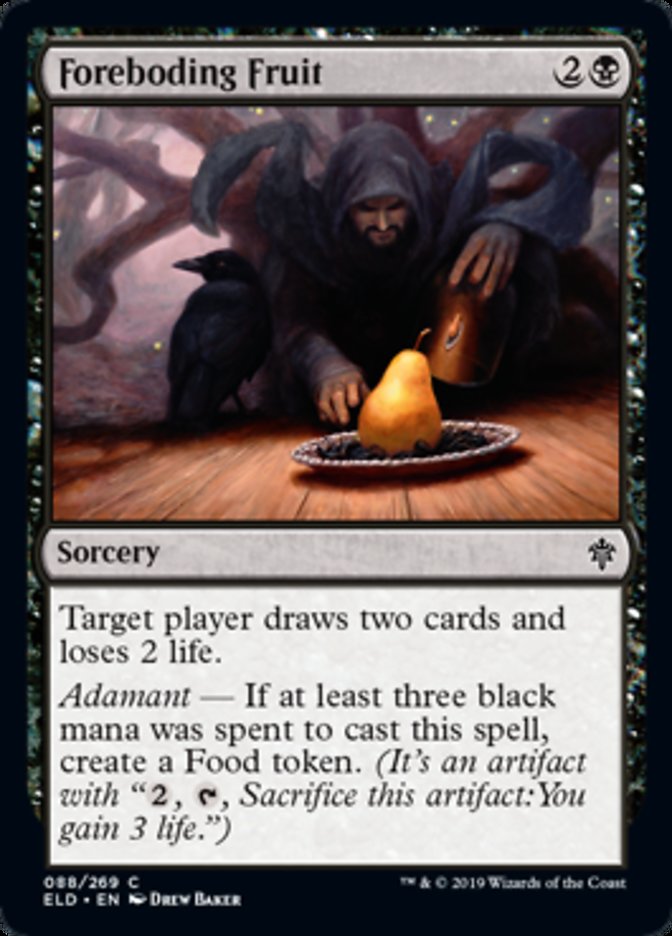 Foreboding Fruit Magic Throne of Eldraine