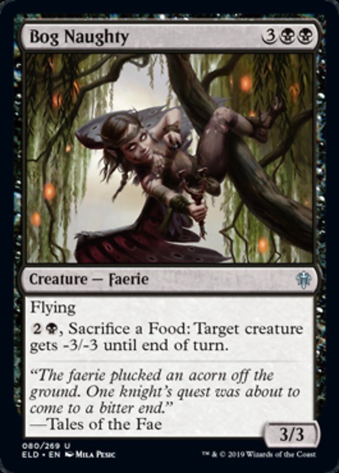 Bog Naughty Magic Throne of Eldraine