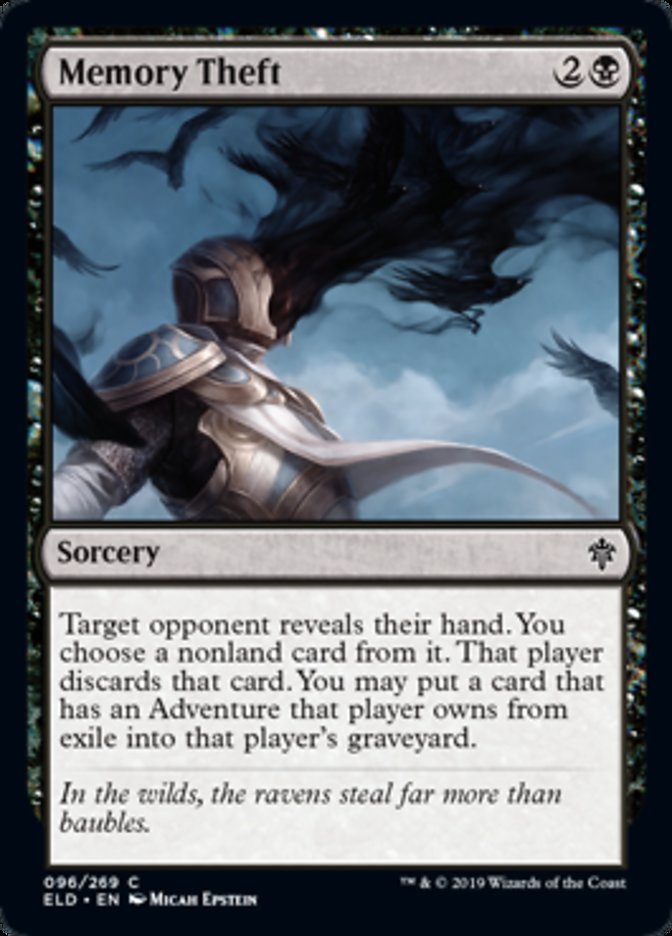 Memory Theft Magic Throne of Eldraine
