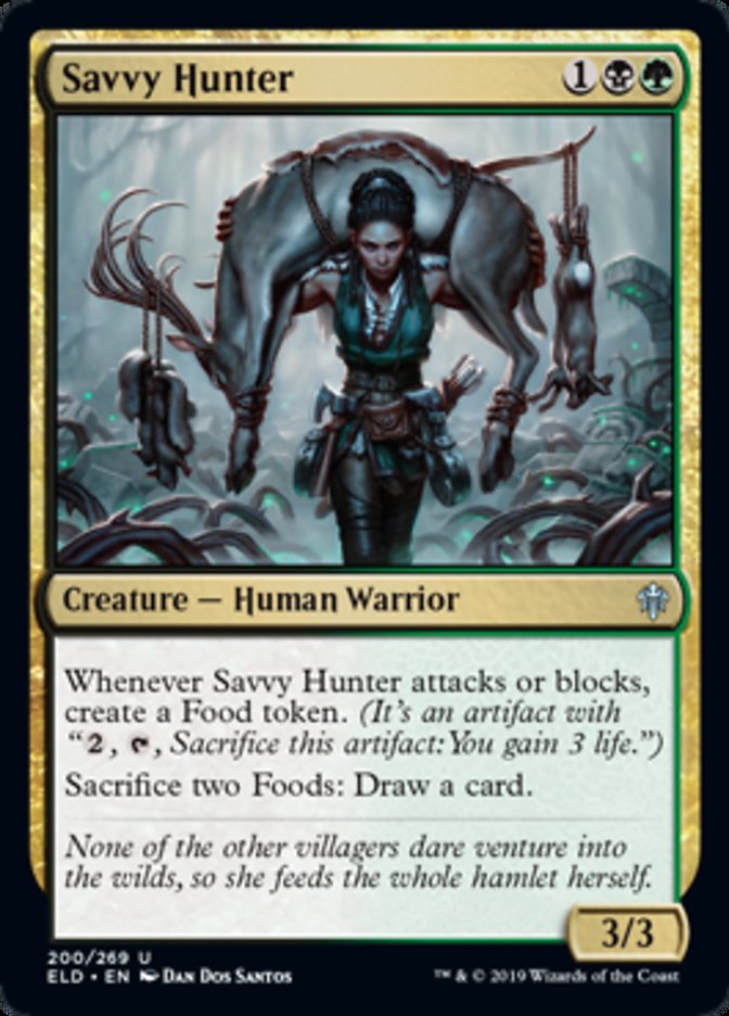 Savvy Hunter Magic Throne of Eldraine