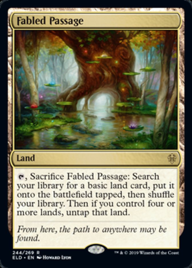 Fabled Passage Magic Throne of Eldraine