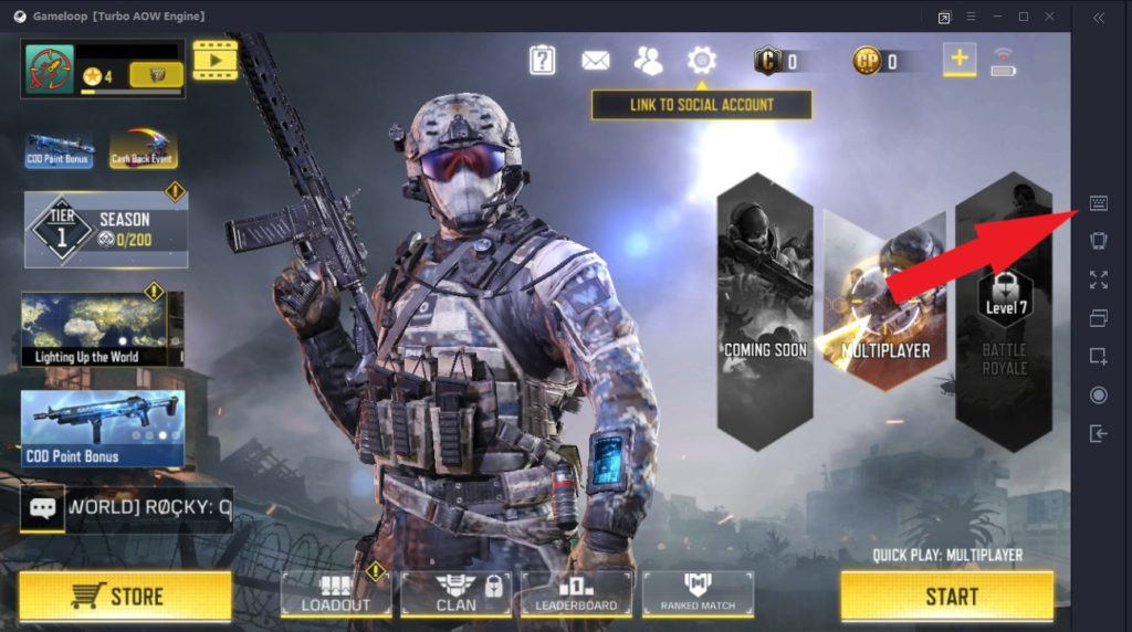 gameloop call of duty mobile garena