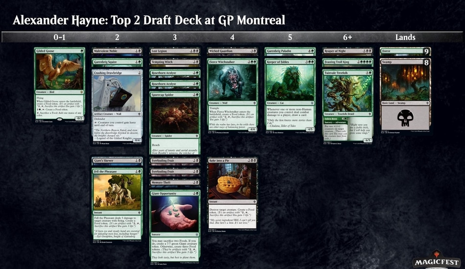 Hayne's Winning Draft picks from MTG Montreal GP