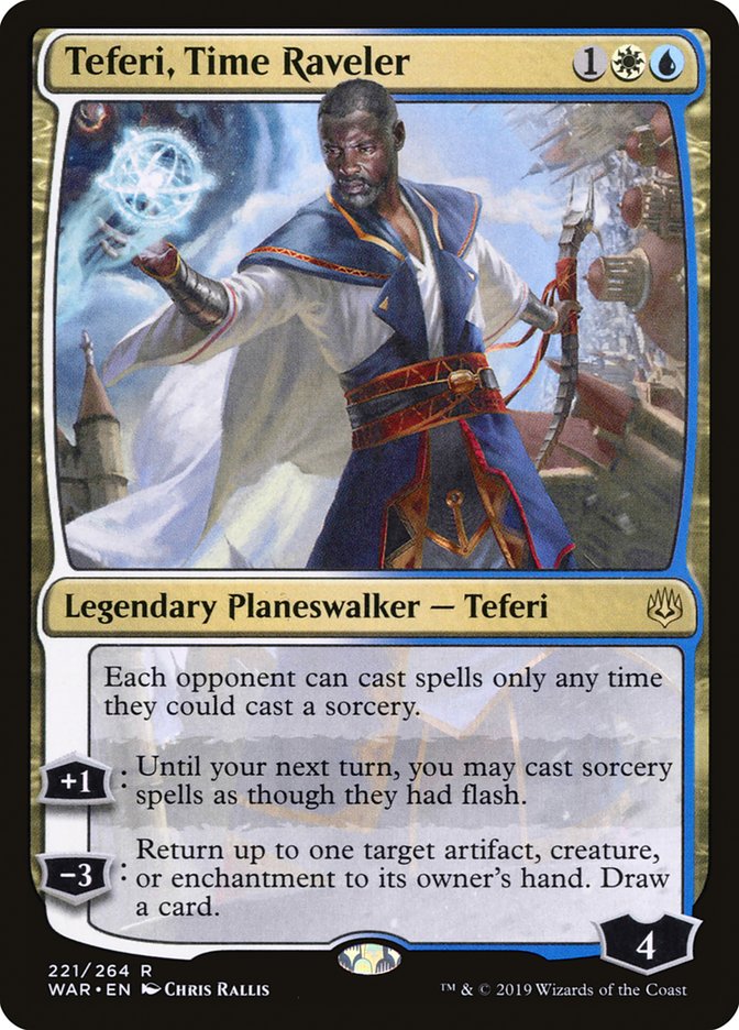 Teferi Time Raveler Magic War of the Spark