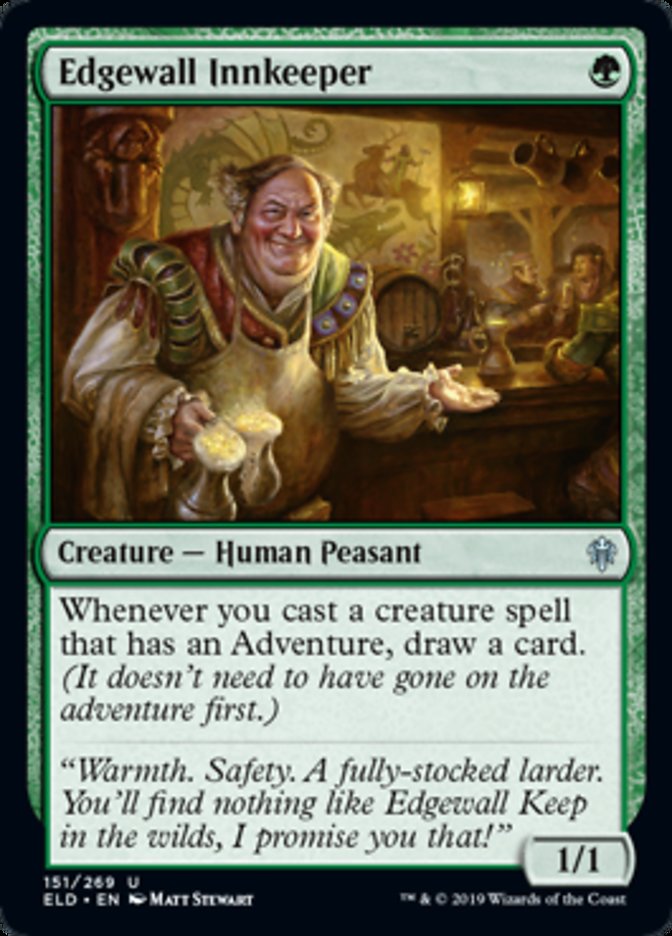 Edgewall Innkeeper Magic Throne of Eldraine