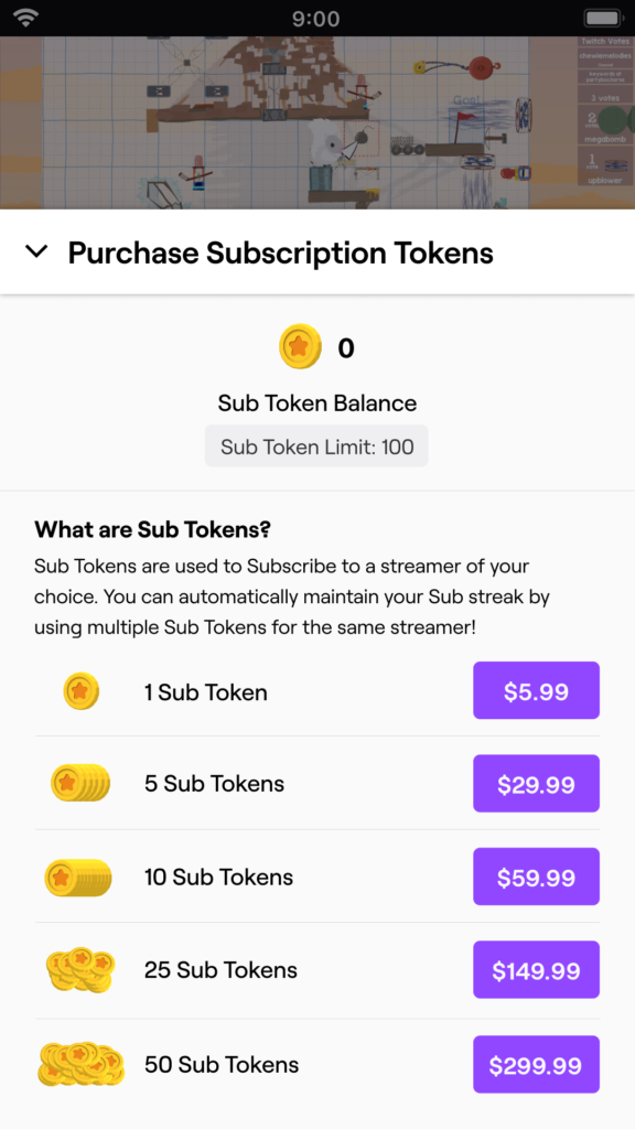 Twitch offers 2 subs for $8.99 to celebrate the launch of iOS Sub