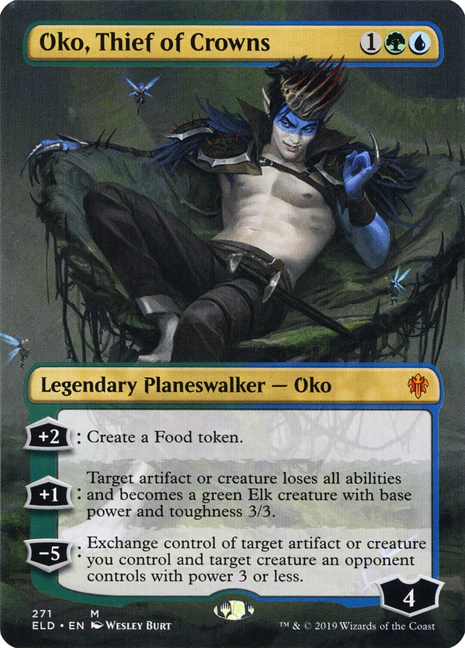 Oko Thief of Crowns Promo Magic Throne of Eldraine