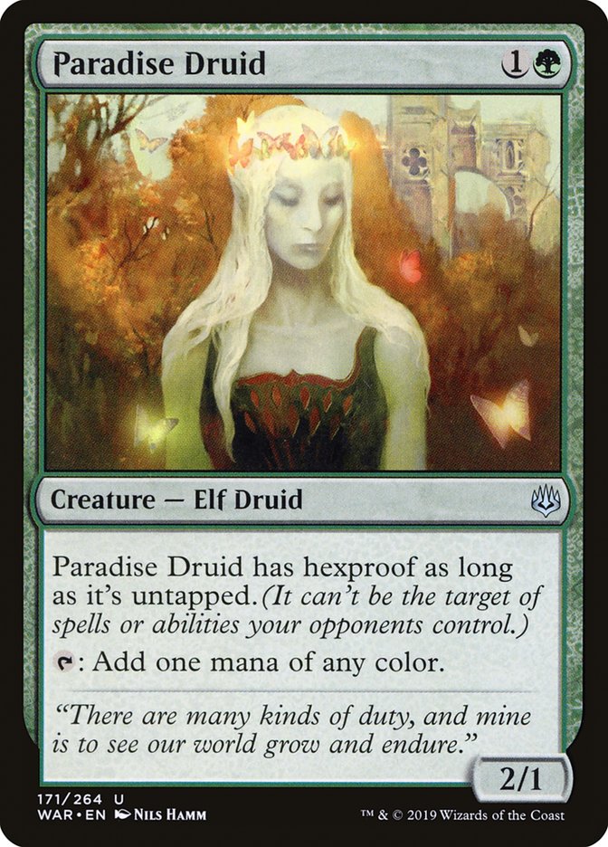Paradise Druid Magic War of the Spark