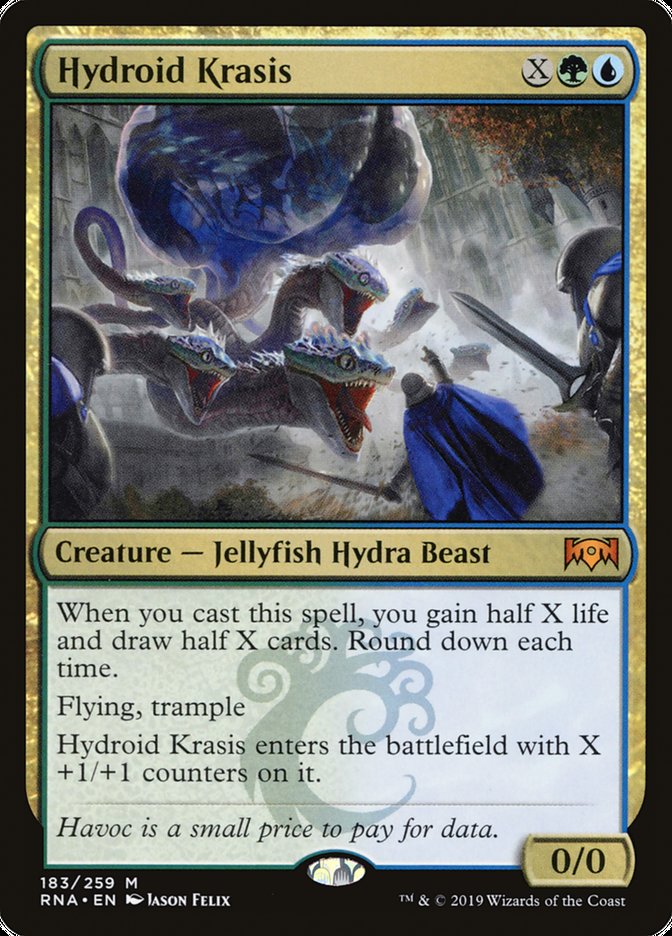 Hydroid Krasis Magic Ravnica Allegiance