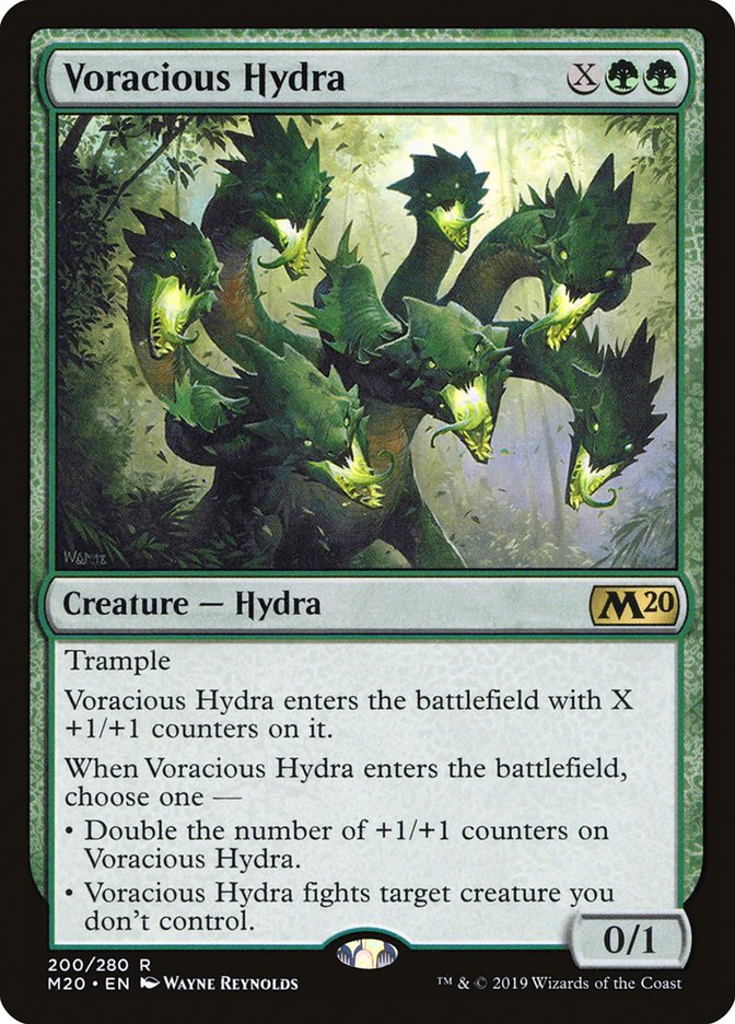 Voracious Hydra Magic Core Set 2020
